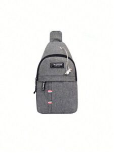1 pièce Sac de poitrine décontracté de couleur unie pour homme, nouveau sac de poitrine jeunesse, sac banane , petit sac à dos, sac bandoulière, sac de messager de poitrine en tissu oxford. Petit sac homme. Cadeau de Nouvel An chinois, Saint-Valentin, vacances de printemps et d'été, voyage – Image 12