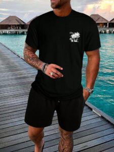 Manfinity RSRT Homme T-shirt Imprimé Tropical – Image 4