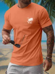 Manfinity RSRT Homme T-shirt Imprimé Tropical – Image 5