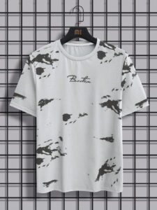 Manfinity Homme Homme T-shirt À Lettres Tie Dye – Image 11