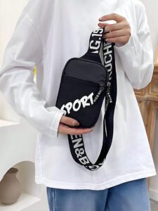 Sac à bandoulière pour hommes, petit sac, sac de messager pour homme, sac carré, sac bandoulière, en polyester, sac banane tendance, sac banane, sac latéral, sac carré pour voyages, vacances, sport, école, cadeau pour hommes léger, sac banane, sac de taille, sac pour étudiant et navetteur, Halloween, cadeaux pour hommes, automne, Noël, sac ceinture, sac de voyage, sac bandoulière pour hommes, cadeaux de Noël, cadeaux drôles, Journée de Thanksgiving – Image 5