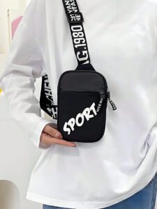 Sac à bandoulière pour hommes, petit sac, sac de messager pour homme, sac carré, sac bandoulière, en polyester, sac banane tendance, sac banane, sac latéral, sac carré pour voyages, vacances, sport, école, cadeau pour hommes léger, sac banane, sac de taille, sac pour étudiant et navetteur, Halloween, cadeaux pour hommes, automne, Noël, sac ceinture, sac de voyage, sac bandoulière pour hommes, cadeaux de Noël, cadeaux drôles, Journée de Thanksgiving – Image 7