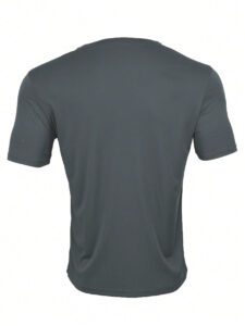 Manfinity Homme T-shirt À Manches Courtes À Col Rond Imprimé Lune Pour Homme – Image 7