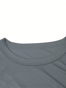 Manfinity Homme T-shirt À Manches Courtes À Col Rond Imprimé Lune Pour Homme – Image 8