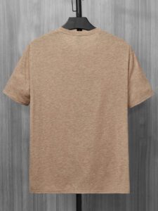 Manfinity ModaGents T-shirts pour hommes ajustés, col rond, manches courtes, tee-shirt graphique, animal, vêtements pour hommes, décontracté, mode, été – Image 2