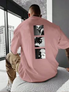 Manfinity EMRG Homme T-shirt Imprimé Sculpture