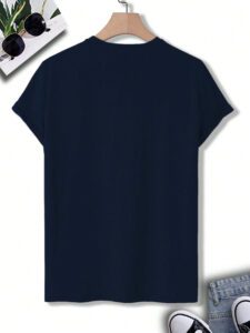 Manfinity Homme Homme T-shirt graphique de slogan – Image 4