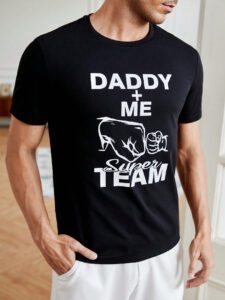 Manfinity ModaGents Homme T-shirt Graphique De Slogan