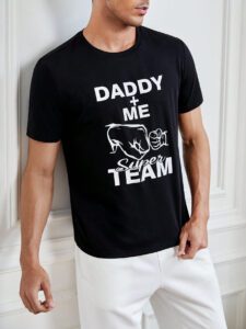 Manfinity ModaGents Homme T-shirt Graphique De Slogan – Image 4