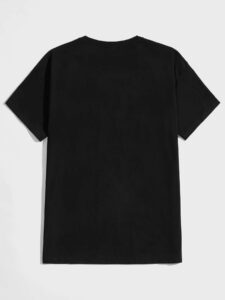 Manfinity UrbanChill T-shirts pour hommes avec col rond ajusté, tee-shirt graphique à manches courtes et coloré, décontracté pour l'été en polyester – Image 2