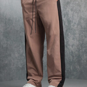 SUMWON Pantalon en nylon avec effet color block, coupe patineur