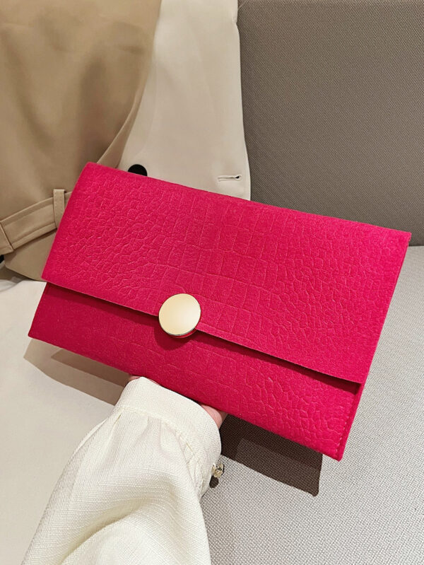 Sac de dîner de luxe, sac de soirée glamour, élégant, exquis, silencieux Sac carré à rabat en relief de crocodile rose fluo de luxe Sac carré pour dame, femme, pour fêtarde, mariée Parfait pour la fête, mariage, bal, dîner/banquet, dîner/banquet, meilleur Cadeau pour les femmes maman enseignante amie demoiselle d’honneur