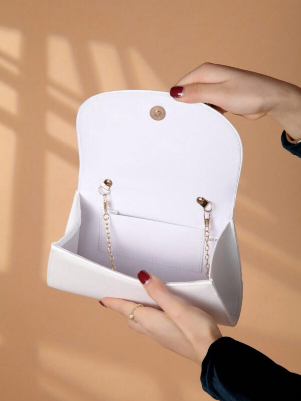 Brillance Paillettes, Dynamisme Scintillant, Élégant, Exquis 1 pièce Embrayage En PU Coloré unicolore Avec Fermeture Magnétique Pour Le Sac De Dîner De Soirée Des Femmes, Sac De Soirée Pour Fille De Fête, Femme, Parfait Pour Les Fêtes, Mariages, Promenades, Dîners/banquets, Le Meilleur Cadeau Pour Les Femmes – Image 16