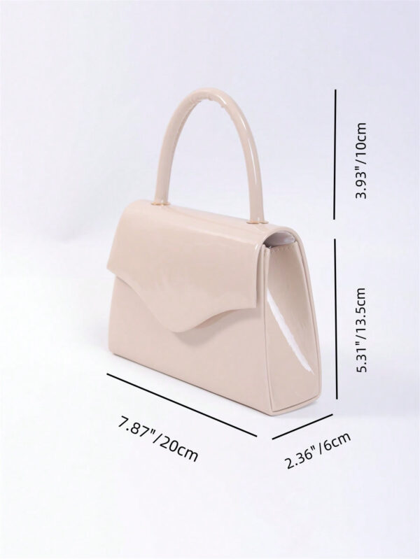 Sac de soirée miroir simple avec poignée, bandoulière et option à tenir à la main, sac de mariée, sac de soirée & sac de mariée, parfait pour la fête, le mariage, le bal de fin d'année, le dîner/banquet, assorti à la robe de mariée, aux tenues formelles, robe de bal et robe de soirée pour femmes – Image 7