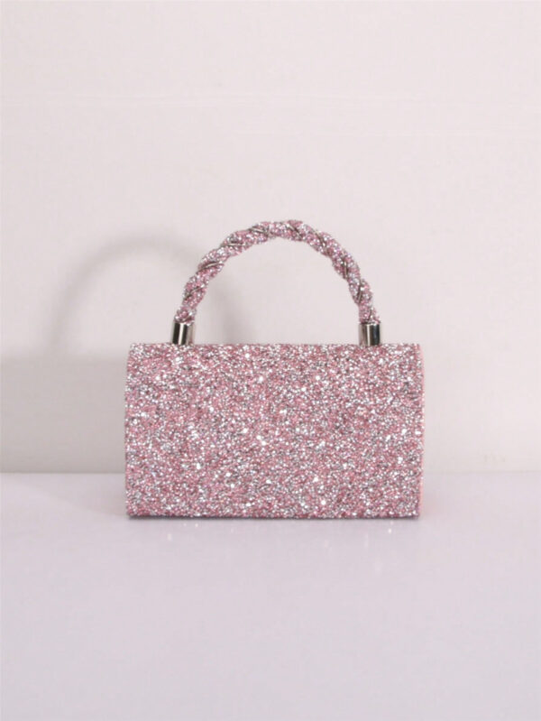 Brillance Pailletée, Brillant Glamour, Élégant, Exquis Sac De Soirée Avec Strass Décoration, Sac De Soirée Pour Fille De La Fête, Femme, Parfait Pour Une Soirée, Un Mariage, Un Bal, Un Dîner/banquet, Pour Le Meilleur Cadeau Pour Femmes