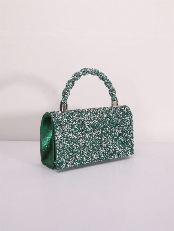 Brillance Pailletée, Brillant Glamour, Élégant, Exquis Sac De Soirée Avec Strass Décoration, Sac De Soirée Pour Fille De La Fête, Femme, Parfait Pour Une Soirée, Un Mariage, Un Bal, Un Dîner/banquet, Pour Le Meilleur Cadeau Pour Femmes – Image 5