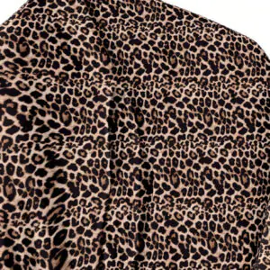 SHEIN Slayr Robe mini léopard décontractée et minimaliste pour femme, sexy pour les soirées