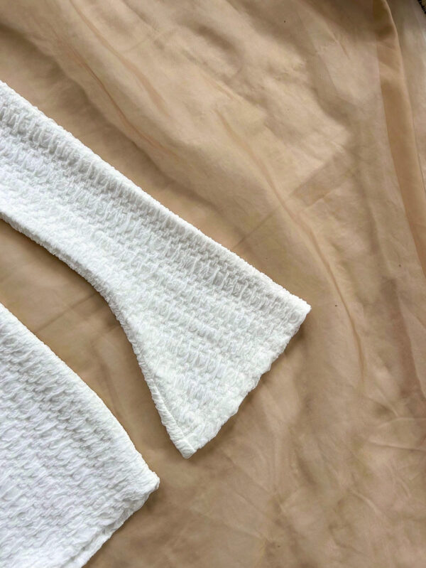 SHEIN WYWH Combinaison-short casual à manches longues avec torsade – Image 12