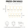 Rehaussez votre look avec un ensemble de 24 ongles portables en forme d'amande, une décoration en argent flamme 3D douce et cool, un sens de la technologie futuriste Y2K et une couverture complète. Convient aux femmes, avec 1 feuille de colle en gelée, 1 lime à ongles. Parfait pour s'habiller quotidiennement et pour les fêtes. Fournitures d'ongles pressés sur. – Image 5