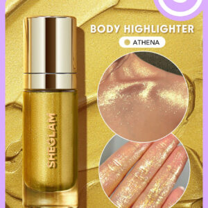 SHEGLAM Sunkissed Body Highlighter - Surligneur Liquide Medusa, Brillance Liquide Longue Tenue Pour ÉClaircir Et Illuminer Le Corps     NoëL Cadeau De NoëL Hiver Thanksgiving DéCoration De NoëL Maquillage FÊTe Plage Voyage Vacances Rose Y156K Saint-Valentin DéCor Amour Cadeau Hiver Maquillage FÊTe Plage Voyage Vacances Rose Y2K Promos Offres Camping ExtéRieur PréSent Rose Mode Fille Nouvelle AnnéE CosméTique Cosplayer Meilleur Voyage FêTes Couleur Fantaisie Campus éCole Charme Ambiance Cny Nouvel An Chinois