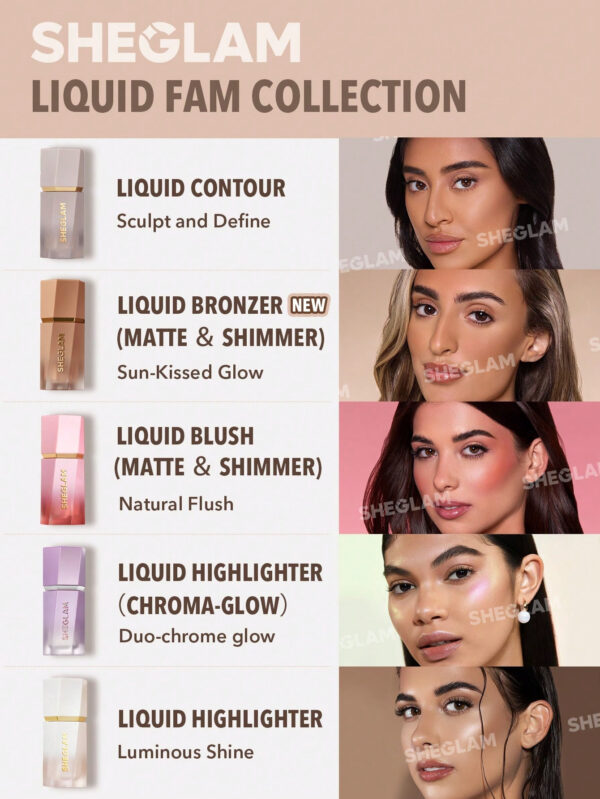 SHEGLAM Bronzeur Liquide Scintillant Sun Beam-Hickory     NoëL Cadeau De NoëL Hiver Thanksgiving DéCoration De NoëL Maquillage FÊTe Plage Voyage Vacances Rose Y964K Saint-Valentin DéCor Amour Cadeau Hiver Maquillage FÊTe Plage Voyage Vacances Rose Y2K Promos Offres Camping ExtéRieur PréSent Rose Mode Fille Nouvelle AnnéE CosméTique Cosplayer Meilleur Voyage FêTes Couleur Fantaisie Campus éCole Charme Ambiance Cny Nouvel An Chinois – Image 14
