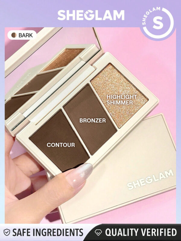 SHEGLAM Trio Hero Face Palette-Sand Saint-Valentin DéCor Amour Cadeau Hiver Maquillage FÊTe Plage Voyage Vacances Rose Y2K Promos Offres Camping ExtéRieur PréSent Rose Mode Fille Nouvelle AnnéE CosméTique Cosplayer Meilleur Voyage FêTes Couleur Fantaisie Campus éCole Charme Ambiance Cny Nouvel An Chinois – Image 6