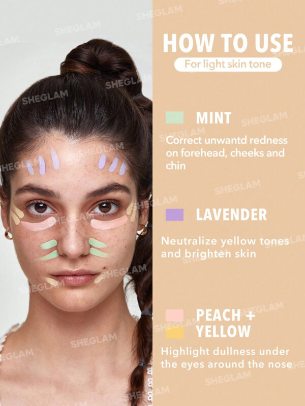 SHEGLAM Comme Le Correcteur De Couleur Magique-Blue     NoëL Cadeau De NoëL Hiver Thanksgiving DéCoration De NoëL Maquillage FÊTe Plage Voyage Vacances Rose Y697K Saint-Valentin DéCor Amour Cadeau Hiver Maquillage FÊTe Plage Voyage Vacances Rose Y2K Promos Offres Camping ExtéRieur PréSent Rose Mode Fille Nouvelle AnnéE CosméTique Cosplayer Meilleur Voyage FêTes Couleur Fantaisie Campus éCole Charme Ambiance Cny Nouvel An Chinois – Image 8