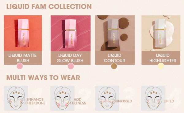 SHEGLAM Color Bloom Surligneur Liquide-Bellini Brunch     NoëL Cadeau De NoëL Hiver Thanksgiving DéCoration De NoëL Maquillage FÊTe Plage Voyage Vacances Rose Y170K Saint-Valentin DéCor Amour Cadeau Hiver Maquillage FÊTe Plage Voyage Vacances Rose Y2K Promos Offres Camping ExtéRieur PréSent Rose Mode Fille Nouvelle AnnéE CosméTique Cosplayer Meilleur Voyage FêTes Couleur Fantaisie Campus éCole Charme Ambiance Cny Nouvel An Chinois – Image 17