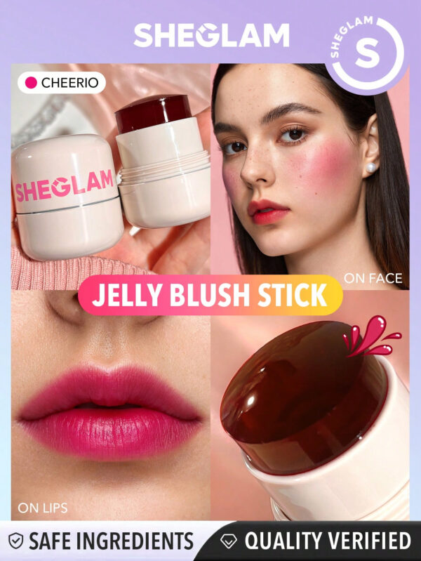 SHEGLAM Baume Teinté Hydratant Pour Les LèVres Et Les Joues Jelly-Licious-Howdy     NoëL Cadeau De NoëL Hiver Thanksgiving DéCoration De NoëL Maquillage FÊTe Plage Voyage Vacances Rose Y1005K Saint-Valentin DéCor Amour Cadeau Hiver Maquillage FÊTe Plage Voyage Vacances Rose Y2K Promos Offres Camping ExtéRieur PréSent Rose Mode Fille Nouvelle AnnéE CosméTique Cosplayer Meilleur Voyage FêTes Couleur Fantaisie Campus éCole Charme Ambiance Cny Nouvel An Chinois – Image 3
