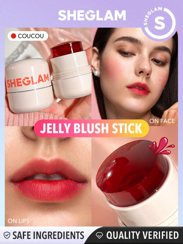SHEGLAM Baume Teinté Hydratant Pour Les LèVres Et Les Joues Jelly-Licious-Howdy     NoëL Cadeau De NoëL Hiver Thanksgiving DéCoration De NoëL Maquillage FÊTe Plage Voyage Vacances Rose Y1005K Saint-Valentin DéCor Amour Cadeau Hiver Maquillage FÊTe Plage Voyage Vacances Rose Y2K Promos Offres Camping ExtéRieur PréSent Rose Mode Fille Nouvelle AnnéE CosméTique Cosplayer Meilleur Voyage FêTes Couleur Fantaisie Campus éCole Charme Ambiance Cny Nouvel An Chinois – Image 4