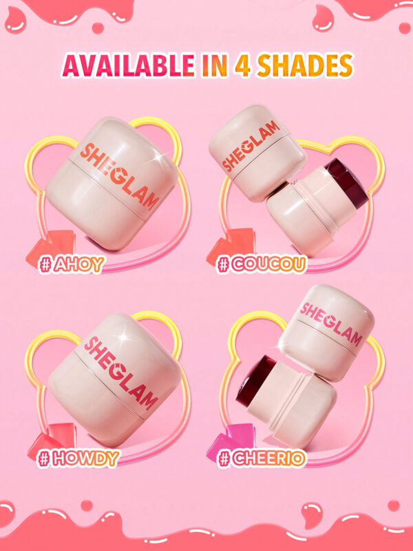 SHEGLAM Baume Teinté Hydratant Pour Les LèVres Et Les Joues Jelly-Licious-Howdy     NoëL Cadeau De NoëL Hiver Thanksgiving DéCoration De NoëL Maquillage FÊTe Plage Voyage Vacances Rose Y1005K Saint-Valentin DéCor Amour Cadeau Hiver Maquillage FÊTe Plage Voyage Vacances Rose Y2K Promos Offres Camping ExtéRieur PréSent Rose Mode Fille Nouvelle AnnéE CosméTique Cosplayer Meilleur Voyage FêTes Couleur Fantaisie Campus éCole Charme Ambiance Cny Nouvel An Chinois – Image 10