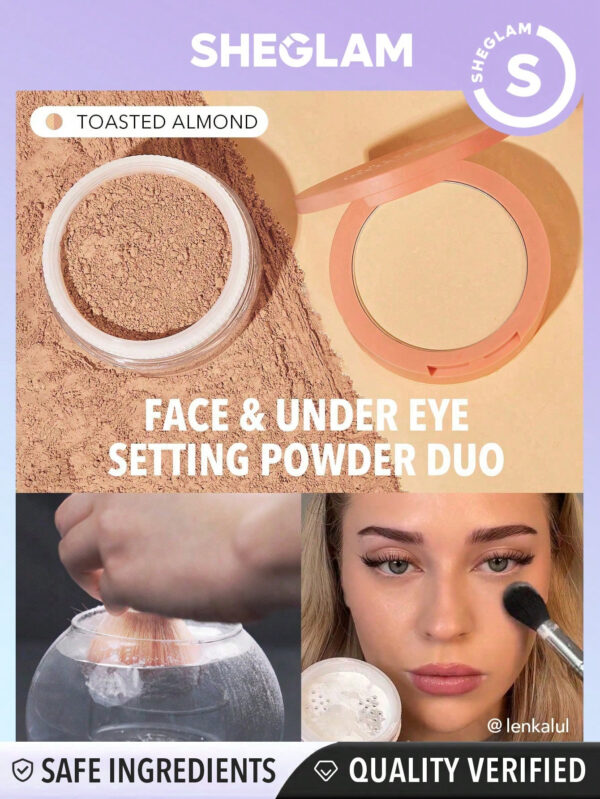 SHEGLAM Poudre Fixatrice Pour Le Visage & Sous Les Yeux Duo-Bubblegum 2 En 1 Rose Poudre Fixatrice Anti-Brillance ContrôLe De L'Huile Pore-Less ImperméAble Et Longue Tenue Poudre PresséE Pore-Lbearr Noir Vendredi Rose Poudre     NoëL Cadeau De NoëL Hiver Thanksgiving DéCoration De NoëL Maquillage FÊTe Plage Voyage Vacances Rose Y245K Saint-Valentin DéCor Amour Cadeau Hiver Maquillage FÊTe Plage Voyage Vacances Rose Y2K Promos Offres Camping ExtéRieur PréSent Rose Mode Fille Nouvelle AnnéE CosméTique Cosplayer Meilleur Voyage FêTes Couleur Fantaisie Campus éCole Charme Ambiance Cny Nouvel An Chinois – Image 5