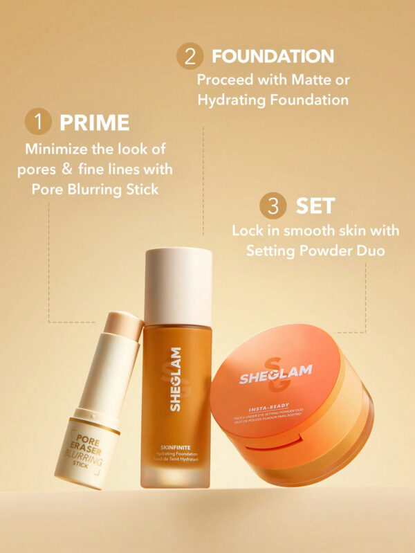 SHEGLAM Pore Gomme BâTon ContrôLe De L'Huile Pore Visage Maquillage Base BâTon Lisse Fine Portable Visage Base     NoëL Cadeau De NoëL Hiver Thanksgiving DéCoration De NoëL Maquillage FÊTe Plage Voyage Vacances Rose Y1289K Saint-Valentin DéCor Amour Cadeau Hiver Maquillage FÊTe Plage Voyage Vacances Rose Y2K Promos Offres Camping ExtéRieur PréSent Rose Mode Fille Nouvelle AnnéE CosméTique Cosplayer Meilleur Voyage FêTes Couleur Fantaisie Campus éCole Charme Ambiance Cny Nouvel An Chinois – Image 6