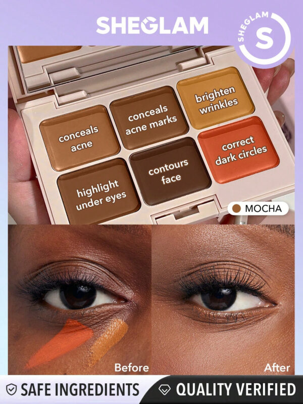 SHEGLAM Anti-Cernes Et Correcteur De Couleurs Multi-Fix - Mocha     NoëL Cadeau De NoëL Hiver Thanksgiving DéCoration De NoëL Maquillage FÊTe Plage Voyage Vacances Rose Y262K Saint-Valentin DéCor Amour Cadeau Hiver Maquillage FÊTe Plage Voyage Vacances Rose Y2K Promos Offres Camping ExtéRieur PréSent Rose Mode Fille Nouvelle AnnéE CosméTique Cosplayer Meilleur Voyage FêTes Couleur Fantaisie Campus éCole Charme Ambiance Cny Nouvel An Chinois