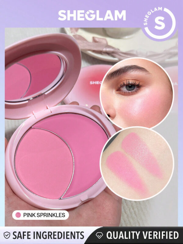 SHEGLAM Duo De Fards à Joues Cheek 2-Pink Sprinkles     NoëL Cadeau De NoëL Hiver Thanksgiving DéCoration De NoëL Maquillage FÊTe Plage Voyage Vacances Rose Y989K Saint-Valentin DéCor Amour Cadeau Hiver Maquillage FÊTe Plage Voyage Vacances Rose Y2K Promos Offres Camping ExtéRieur PréSent Rose Mode Fille Nouvelle AnnéE CosméTique Cosplayer Meilleur Voyage FêTes Couleur Fantaisie Campus éCole Charme Ambiance Cny Nouvel An Chinois