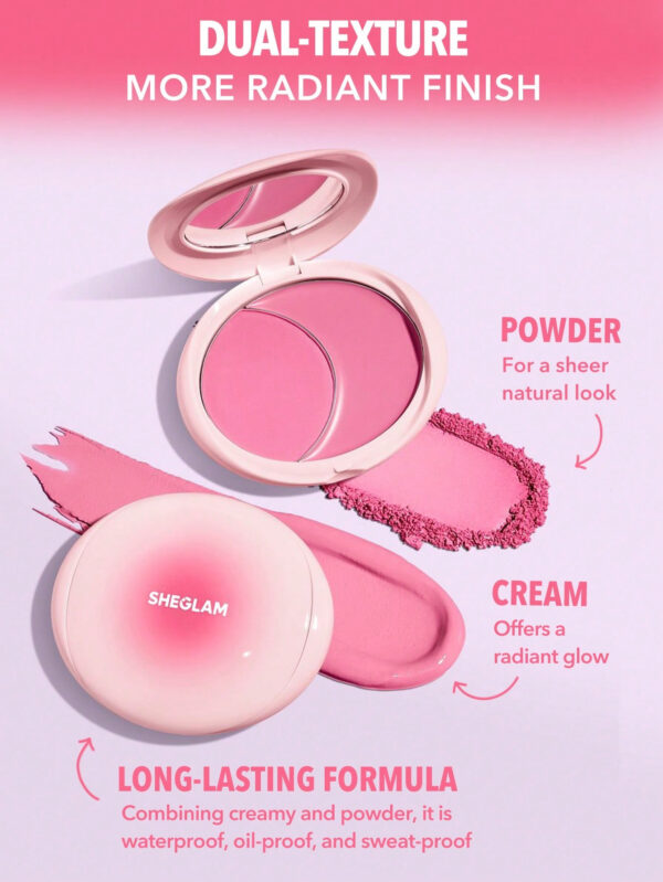 SHEGLAM Duo De Fards à Joues Cheek 2-Pink Sprinkles     NoëL Cadeau De NoëL Hiver Thanksgiving DéCoration De NoëL Maquillage FÊTe Plage Voyage Vacances Rose Y989K Saint-Valentin DéCor Amour Cadeau Hiver Maquillage FÊTe Plage Voyage Vacances Rose Y2K Promos Offres Camping ExtéRieur PréSent Rose Mode Fille Nouvelle AnnéE CosméTique Cosplayer Meilleur Voyage FêTes Couleur Fantaisie Campus éCole Charme Ambiance Cny Nouvel An Chinois – Image 6