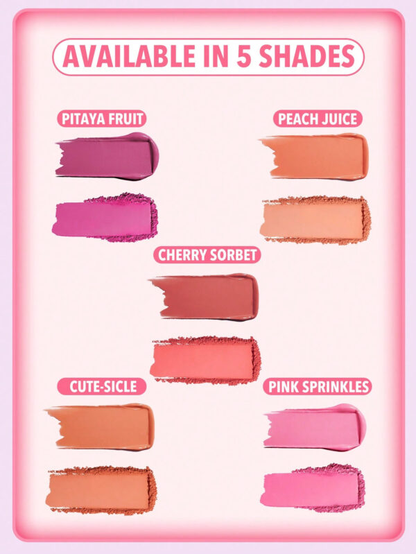 SHEGLAM Duo De Fards à Joues Cheek 2-Pink Sprinkles     NoëL Cadeau De NoëL Hiver Thanksgiving DéCoration De NoëL Maquillage FÊTe Plage Voyage Vacances Rose Y989K Saint-Valentin DéCor Amour Cadeau Hiver Maquillage FÊTe Plage Voyage Vacances Rose Y2K Promos Offres Camping ExtéRieur PréSent Rose Mode Fille Nouvelle AnnéE CosméTique Cosplayer Meilleur Voyage FêTes Couleur Fantaisie Campus éCole Charme Ambiance Cny Nouvel An Chinois – Image 10
