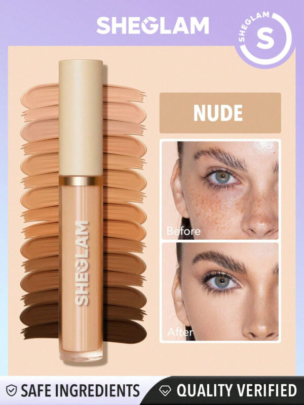 SHEGLAM Anti-Cernes Couvrance ComplèTe 12H-Comme Par Magie     NoëL Cadeau De NoëL Hiver Thanksgiving DéCoration De NoëL Maquillage FÊTe Plage Voyage Vacances Rose Y482K Saint-Valentin DéCor Amour Cadeau Hiver Maquillage FÊTe Plage Voyage Vacances Rose Y2K Promos Offres Camping ExtéRieur PréSent Rose Mode Fille Nouvelle AnnéE CosméTique Cosplayer Meilleur Voyage FêTes Couleur Fantaisie Campus éCole Charme Ambiance Cny Nouvel An Chinois – Image 7