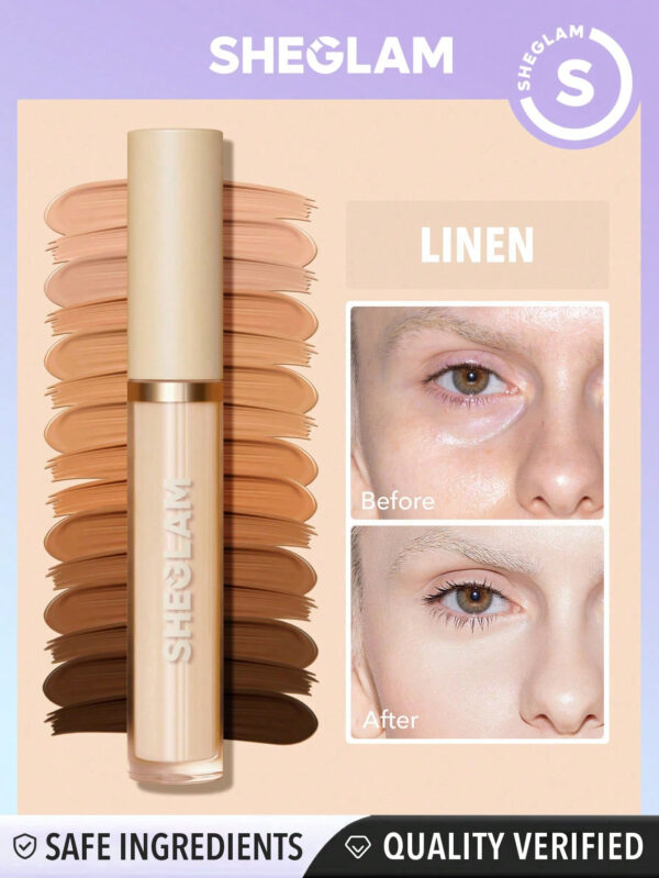 SHEGLAM Anti-Cernes Couvrance ComplèTe 12H-Comme Par Magie     NoëL Cadeau De NoëL Hiver Thanksgiving DéCoration De NoëL Maquillage FÊTe Plage Voyage Vacances Rose Y482K Saint-Valentin DéCor Amour Cadeau Hiver Maquillage FÊTe Plage Voyage Vacances Rose Y2K Promos Offres Camping ExtéRieur PréSent Rose Mode Fille Nouvelle AnnéE CosméTique Cosplayer Meilleur Voyage FêTes Couleur Fantaisie Campus éCole Charme Ambiance Cny Nouvel An Chinois – Image 9