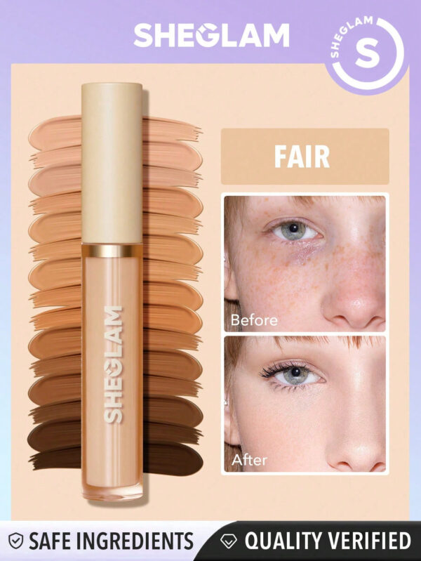 SHEGLAM Anti-Cernes Couvrance ComplèTe 12H-Comme Par Magie     NoëL Cadeau De NoëL Hiver Thanksgiving DéCoration De NoëL Maquillage FÊTe Plage Voyage Vacances Rose Y482K Saint-Valentin DéCor Amour Cadeau Hiver Maquillage FÊTe Plage Voyage Vacances Rose Y2K Promos Offres Camping ExtéRieur PréSent Rose Mode Fille Nouvelle AnnéE CosméTique Cosplayer Meilleur Voyage FêTes Couleur Fantaisie Campus éCole Charme Ambiance Cny Nouvel An Chinois – Image 10