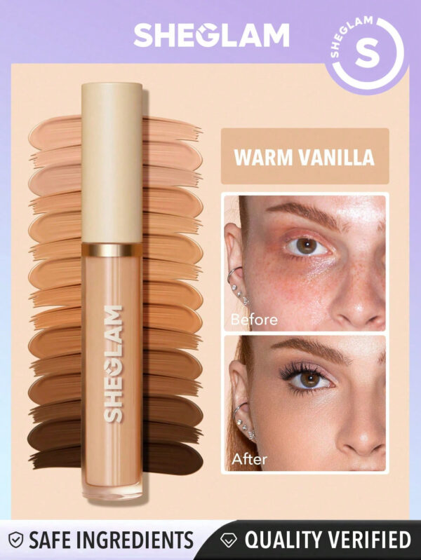 SHEGLAM Anti-Cernes Couvrance ComplèTe 12H-Comme Par Magie     NoëL Cadeau De NoëL Hiver Thanksgiving DéCoration De NoëL Maquillage FÊTe Plage Voyage Vacances Rose Y482K Saint-Valentin DéCor Amour Cadeau Hiver Maquillage FÊTe Plage Voyage Vacances Rose Y2K Promos Offres Camping ExtéRieur PréSent Rose Mode Fille Nouvelle AnnéE CosméTique Cosplayer Meilleur Voyage FêTes Couleur Fantaisie Campus éCole Charme Ambiance Cny Nouvel An Chinois – Image 12