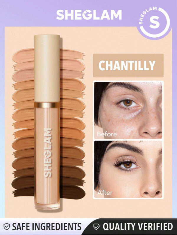 SHEGLAM Anti-Cernes Couvrance ComplèTe 12H-Comme Par Magie     NoëL Cadeau De NoëL Hiver Thanksgiving DéCoration De NoëL Maquillage FÊTe Plage Voyage Vacances Rose Y482K Saint-Valentin DéCor Amour Cadeau Hiver Maquillage FÊTe Plage Voyage Vacances Rose Y2K Promos Offres Camping ExtéRieur PréSent Rose Mode Fille Nouvelle AnnéE CosméTique Cosplayer Meilleur Voyage FêTes Couleur Fantaisie Campus éCole Charme Ambiance Cny Nouvel An Chinois – Image 14