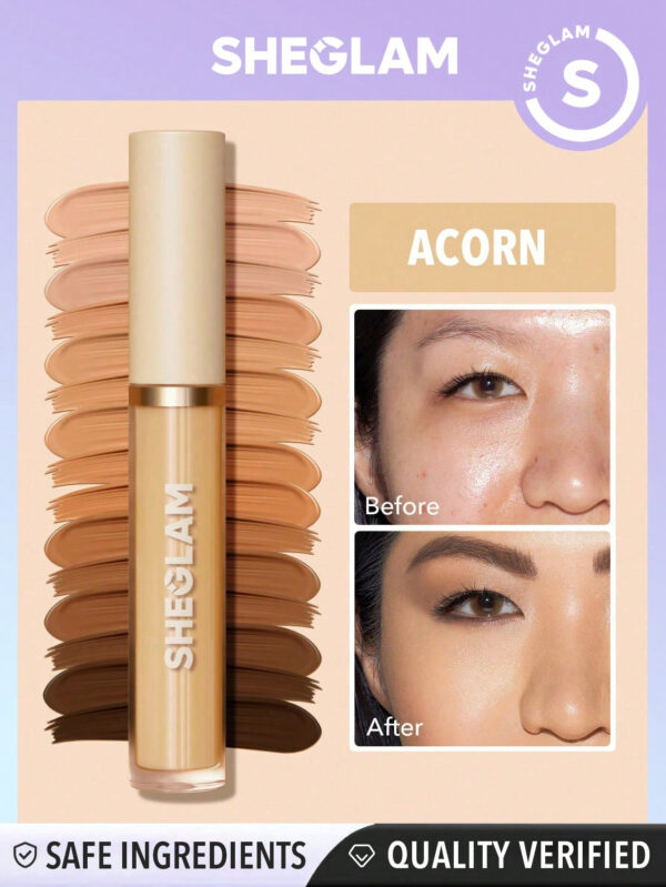 SHEGLAM Anti-Cernes Couvrance ComplèTe 12H-Comme Par Magie     NoëL Cadeau De NoëL Hiver Thanksgiving DéCoration De NoëL Maquillage FÊTe Plage Voyage Vacances Rose Y482K Saint-Valentin DéCor Amour Cadeau Hiver Maquillage FÊTe Plage Voyage Vacances Rose Y2K Promos Offres Camping ExtéRieur PréSent Rose Mode Fille Nouvelle AnnéE CosméTique Cosplayer Meilleur Voyage FêTes Couleur Fantaisie Campus éCole Charme Ambiance Cny Nouvel An Chinois – Image 20