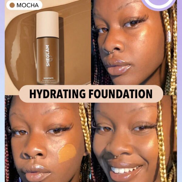 SHEGLAM Fond De Teint Hydrating Skinfinite - Mocha     NoëL Cadeau De NoëL Hiver Thanksgiving DéCoration De NoëL Maquillage FÊTe Plage Voyage Vacances Rose Y215K Saint-Valentin DéCor Amour Cadeau Hiver Maquillage FÊTe Plage Voyage Vacances Rose Y2K Promos Offres Camping ExtéRieur PréSent Rose Mode Fille Nouvelle AnnéE CosméTique Cosplayer Meilleur Voyage FêTes Couleur Fantaisie Campus éCole Charme Ambiance Cny Nouvel An Chinois