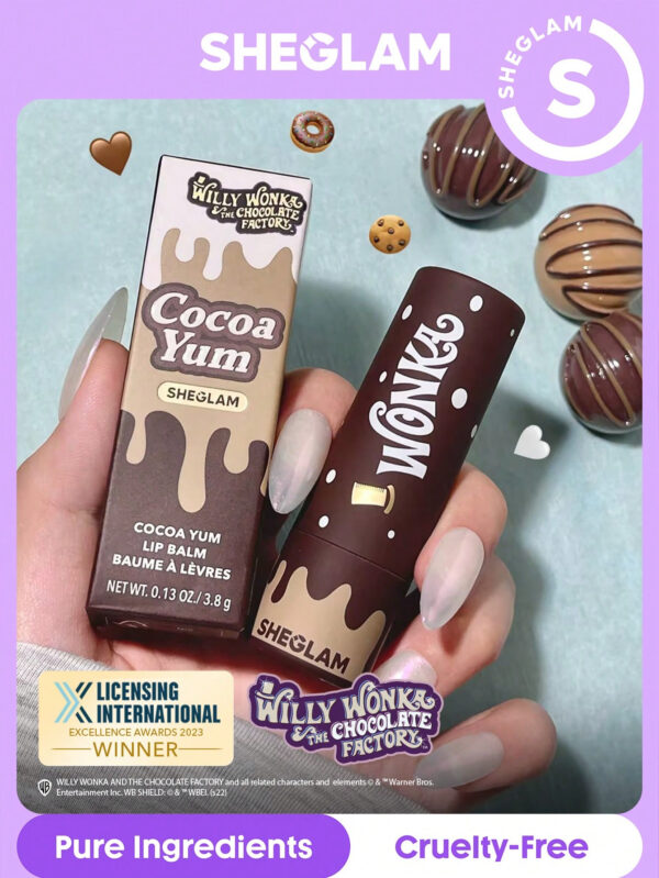 Willy wonka | SHEGLAM Cocoa Yum Baume à LèVres     NoëL Cadeau De NoëL Hiver Thanksgiving DéCoration De NoëL Maquillage FÊTe Plage Voyage Vacances Rose Y460K Saint-Valentin DéCor Amour Cadeau Hiver Maquillage FÊTe Plage Voyage Vacances Rose Y2K Promos Offres Camping ExtéRieur PréSent Rose Mode Fille Nouvelle AnnéE CosméTique Cosplayer Meilleur Voyage FêTes Couleur Fantaisie Campus éCole Charme Ambiance Cny Nouvel An Chinois
