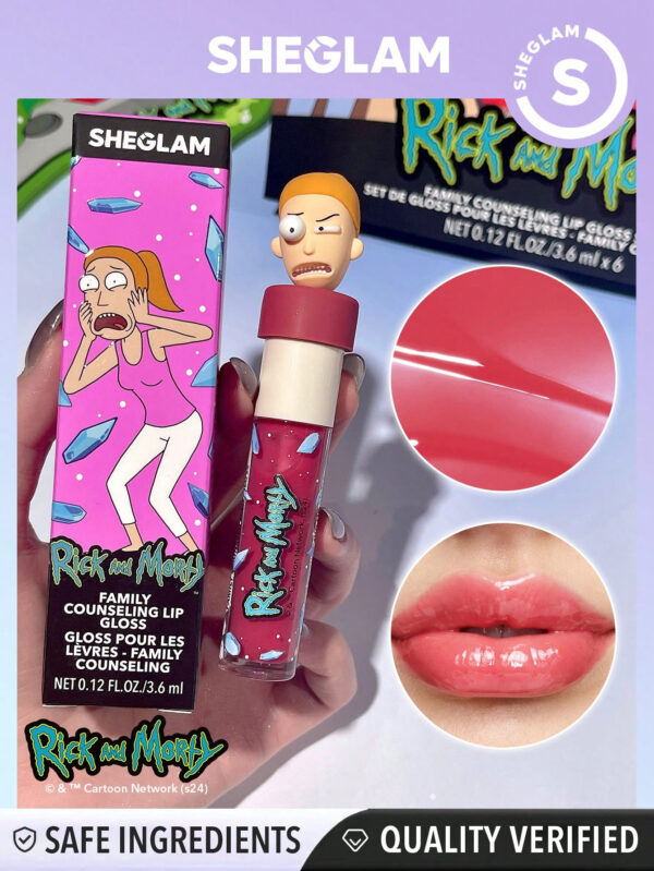 Rick and Morty X SHEGLAM Gloss Pour Les LèVres - Family Counseling-Jerry     NoëL Cadeau De NoëL Hiver Thanksgiving DéCoration De NoëL Maquillage FÊTe Plage Voyage Vacances Rose Y655K Saint-Valentin DéCor Amour Cadeau Hiver Maquillage FÊTe Plage Voyage Vacances Rose Y2K Promos Offres Camping ExtéRieur PréSent Rose Mode Fille Nouvelle AnnéE CosméTique Cosplayer Meilleur Voyage FêTes Couleur Fantaisie Campus éCole Charme Ambiance Cny Nouvel An Chinois – Image 4