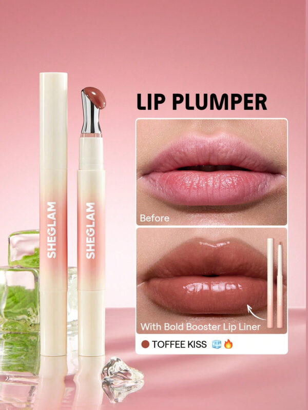 SHEGLAM Amplificateur de Lèvres Bold - Strawberry Fields – Image 4