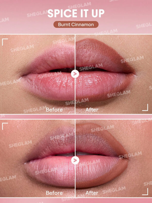 SHEGLAM Crayon à lèvres lipliner gonflant audacieux - Épicez-le – Image 9