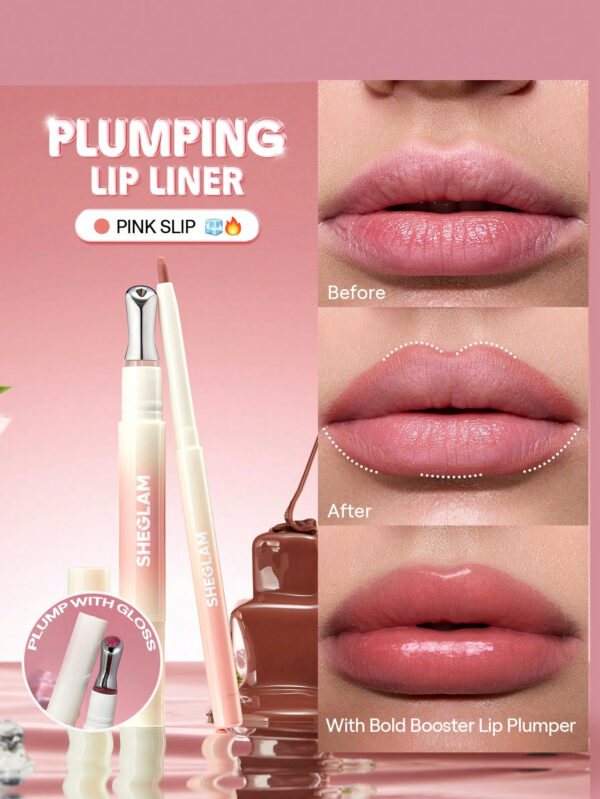 SHEGLAM Crayon contour des lèvres Boosting Bold Plumping - Pink Slip
