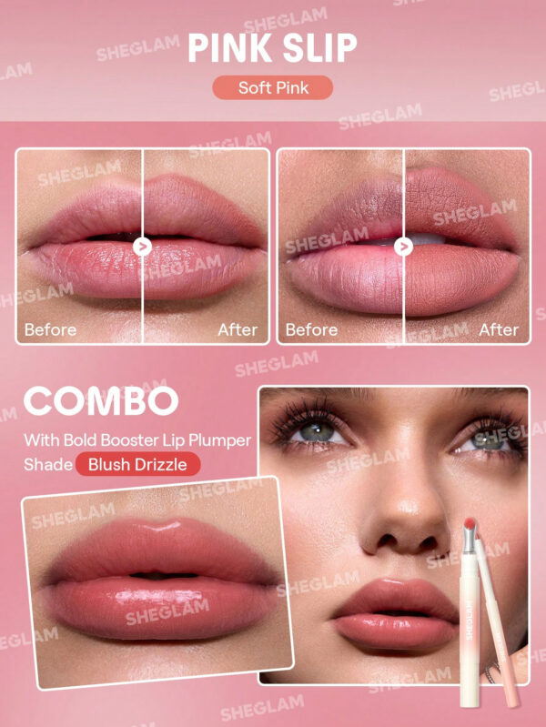 SHEGLAM Crayon contour des lèvres Boosting Bold Plumping - Pink Slip – Image 9